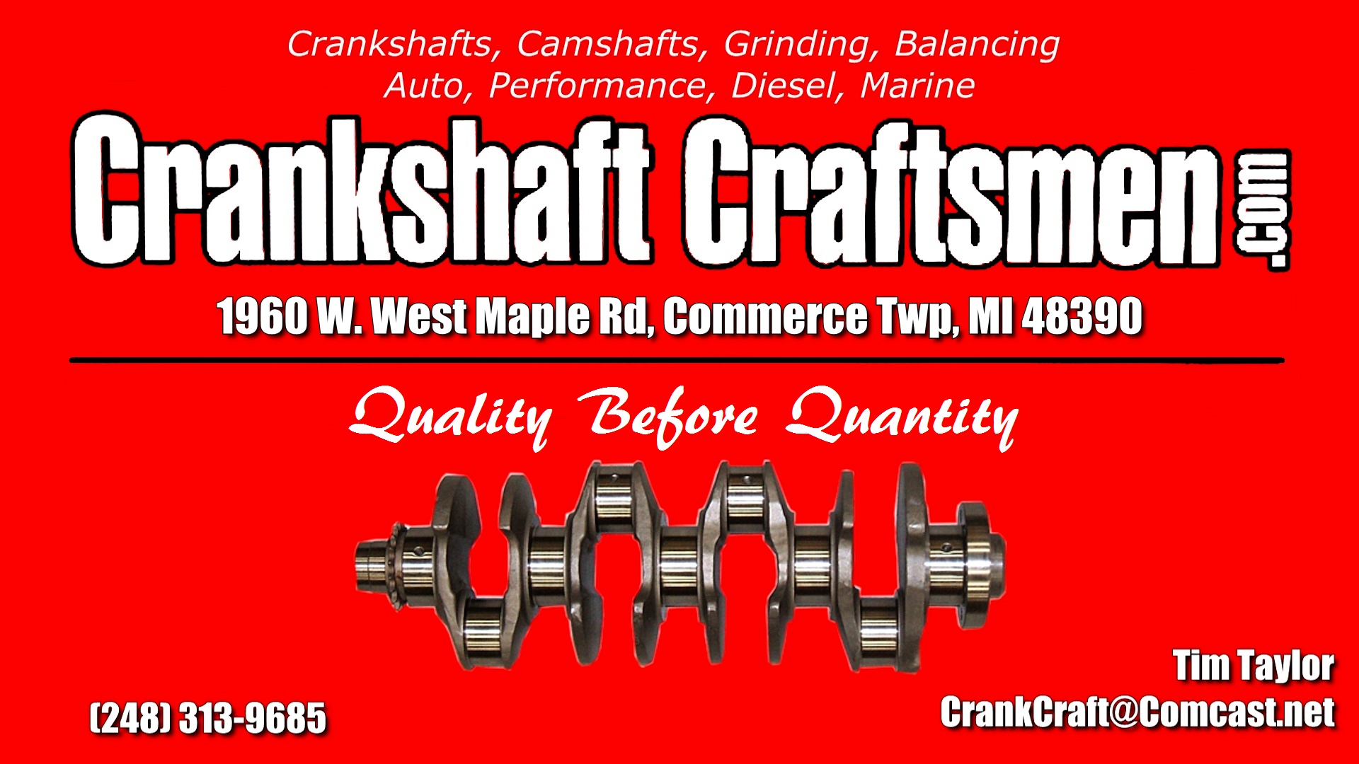 CrankShaft Craftsman